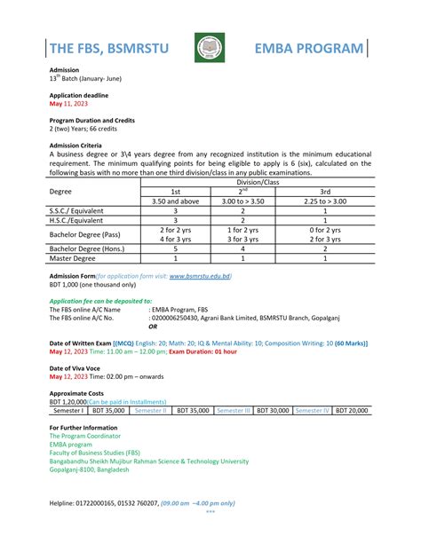 BSMRSTU Admission Circular & Result 2023-24 | Eduresultbd