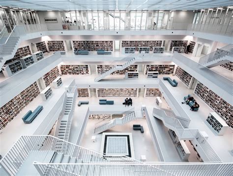 Stadtbibliothek Stuttgart [OC][2880 × 2183] : r/ArchitecturePorn