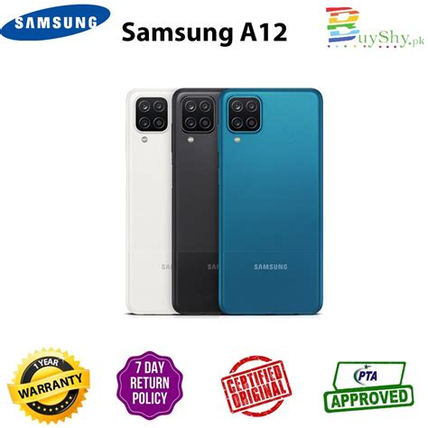 Samsung Galaxy A12 4GB 128GB Price in Pakistan| Buyshy.pk