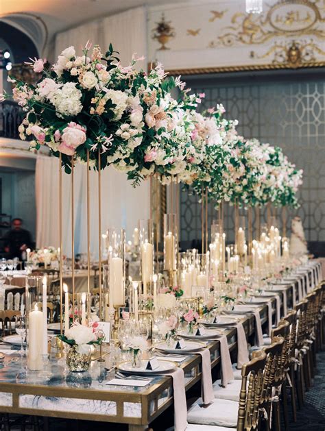 A Floral-Filled Wedding at The Mayflower Hotel Fit for a Princess ...