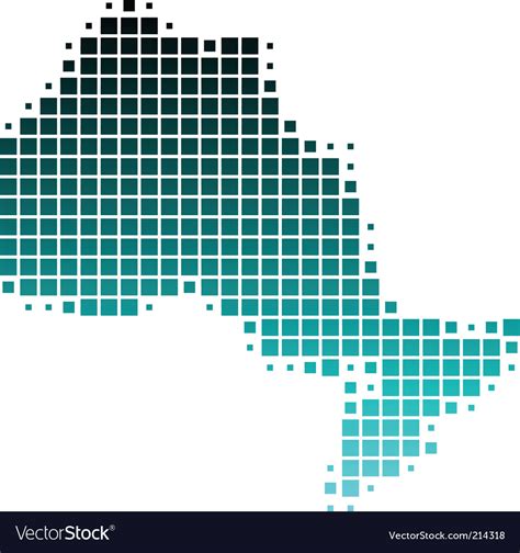 Map of ontario Royalty Free Vector Image - VectorStock