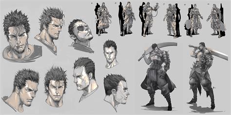 ArtStation - Berserk - Gatsu sketches 1