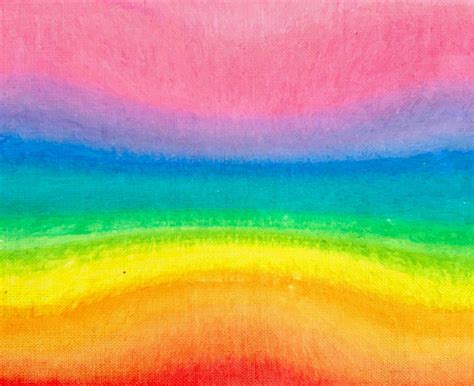 Rainbow Painting Background Free Stock Photo - Public Domain Pictures