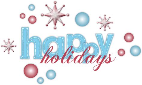 transparent happy holidays clipart - Clip Art Library