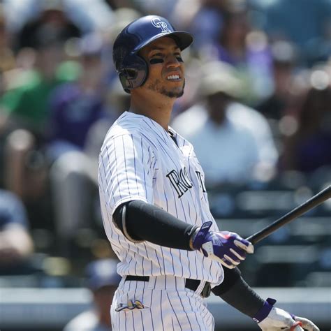 Carlos Gonzalez Injury: Updates on Rockies Star's Hand and Return ...