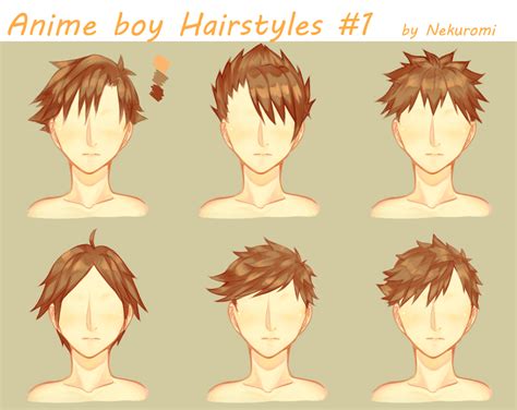 12 Trending Design of Anime Boy Hairstyles - New Hairstyle Models