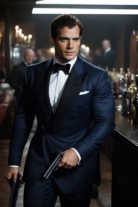 Henry Cavill as James Bond (5) by AlienFodder on DeviantArt