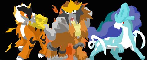 The Legendary Dog Pokemon by entropies on DeviantArt