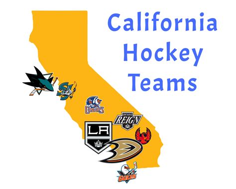 List of California Hockey Teams - NHL and AHL Teams in Cali - Hockey Topics