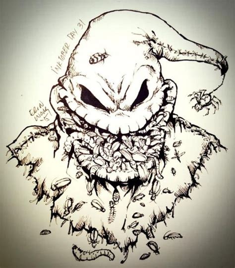 Printable Oogie Boogie Coloring Pages