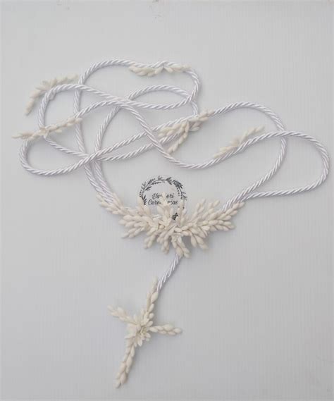 Lazo de boda porcelana | Wedding, Silver necklace, Crochet necklace