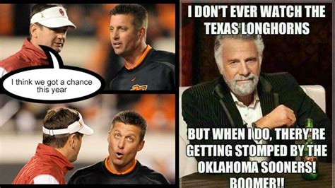 Funny OU vs Texas Memes, OU Sucks Football Memes, Texas Beat OU Memes ...