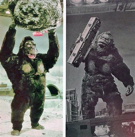 Too Kongs from KING KONG ESCAPES (1967) and from KING KONG VS GODZILLA ...