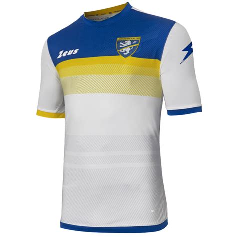 Frosinone Calcio Zeus Men Away Jersey white blue | SportSpar.com