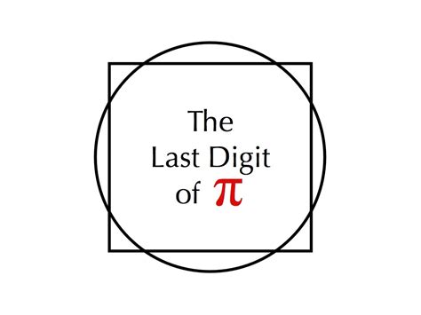 The Last Digit of Pi