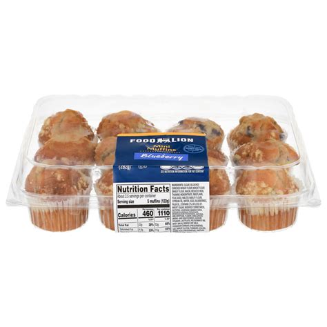 Save on Food Lion Bakery Mini Muffins Blueberry Order Online Delivery ...