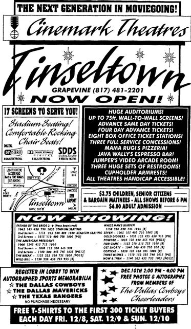 Cinemark Tinseltown Grapevine and XD in Grapevine, TX - Cinema Treasures