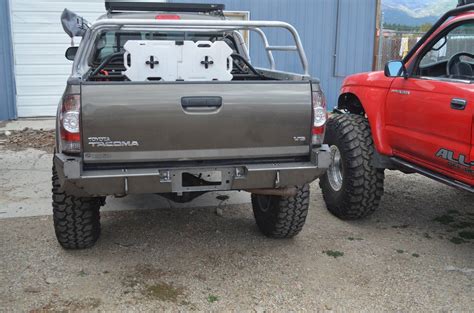 All-Pro Offroad :: 05+ Tacoma Rear Bumper w/ Swing Away Tire Carrier ...