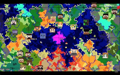 Season 7 Map with everyone's bases marked (except Hypno and TFC). Used the world seed plus voxel ...