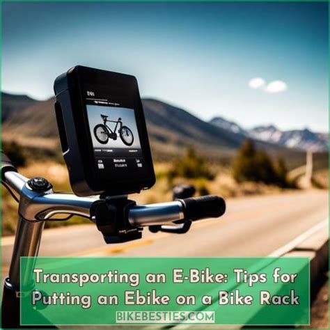 Transporting an E-Bike: Tips for Putting an Ebike on a Bike Rack