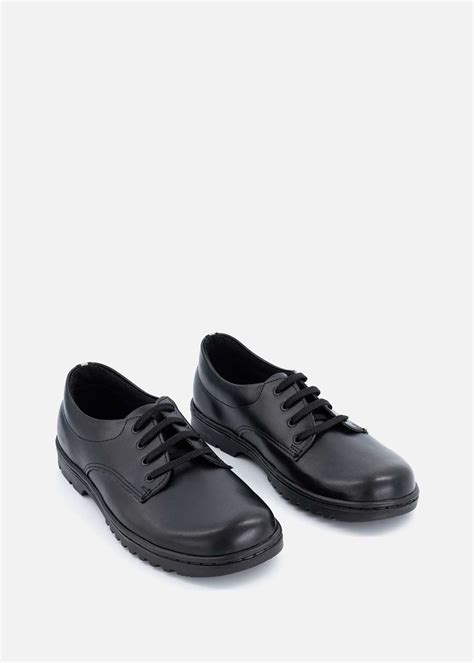 Lace Up Leather School Shoes (Size 2 - 10) Older Boy | Woolworths.co.za