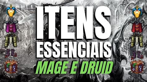 Tibia: Set essencial para Mage e Druid MS ED no Tibia #tibia - YouTube