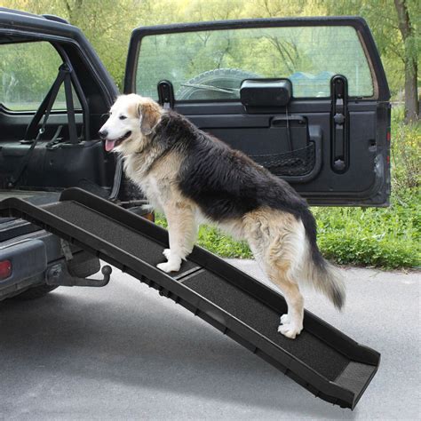 NEW FOLDING PET RAMP SUV TRUCK DOG RAMP NPL1019 - Uncle Wiener's Wholesale