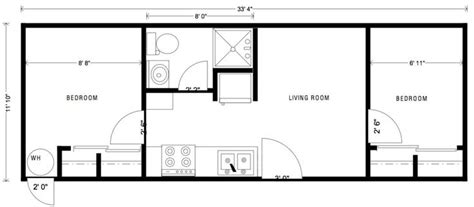 Home Inspiration: Artistic 16x40 House Plans 11 Best 16 X40 Cabin Floor ...