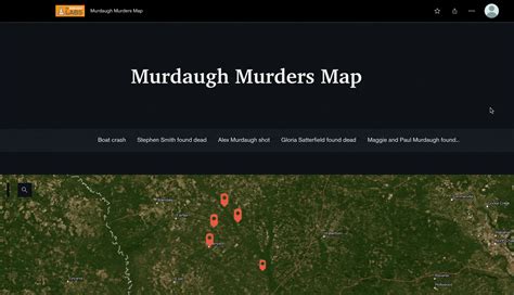 Murdaugh Murders Location Map - Image to u