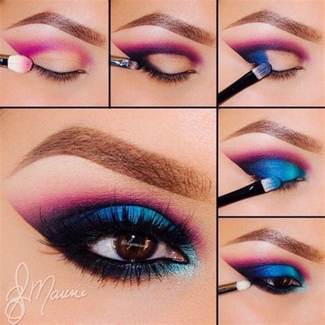 Pink And Blue Smokey Eye Tutorial Pictures, Photos, and Images for ...