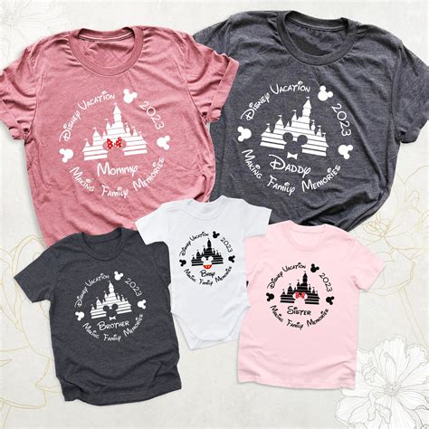 2023 Family Vacation Disney Shirt, Disney Family Shirts