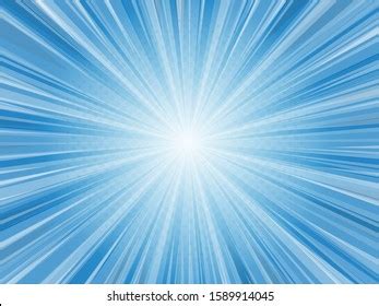 Abstract Blue Light Rays Vector Illustration Stock Vector (Royalty Free ...