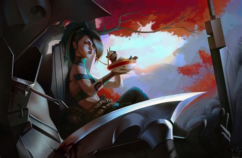 Akali FanArt by NorattaArt on DeviantArt