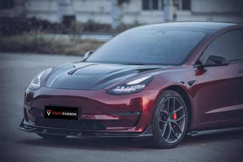 TAKD CARBON Dry Carbon Fiber Body Kit for Tesla Model 3 – CarGym