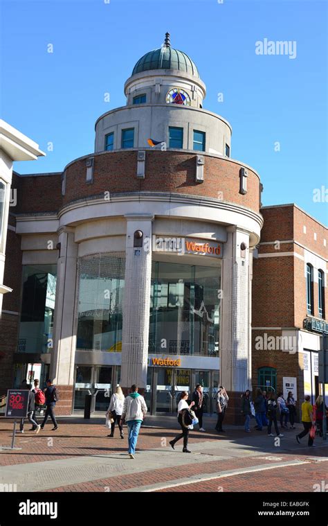 Entrance to Intu Watford Shopping Centre, High Street, Watford ...