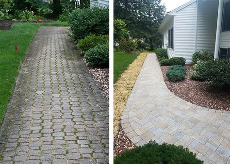 hardscape-walkway-design-before-after-2 - Century Oaks Landscaping