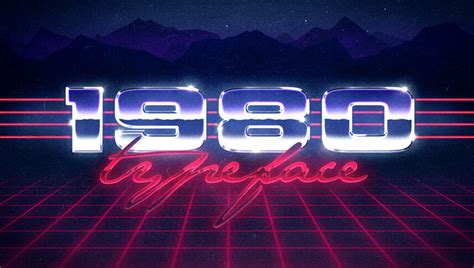 Best 1980s Fonts (FREE / Premium) 2024 | Hyperpix