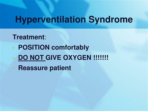 Hyperventilation Treatment