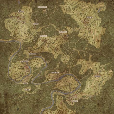 Kingdom Come: Deliverance Map