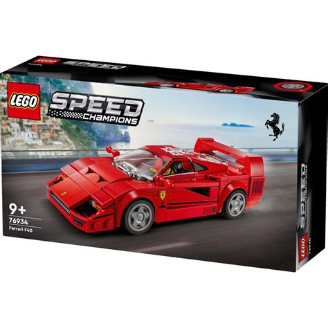 LEGO Speed Champions Ferrari F40 Supercar Set 76934 Ages 9+