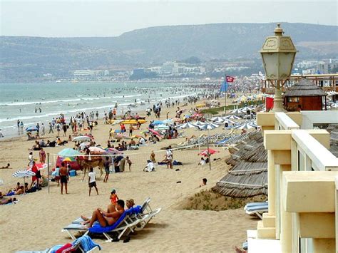 The beach in Agadir | en.wikipedia.org/wiki/Agadir | Joao Maximo | Flickr