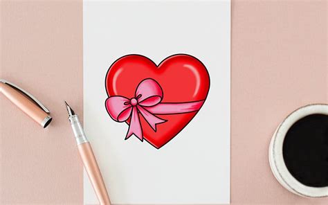 How to Draw a Heart - Easy Love Token Drawing Tutorial