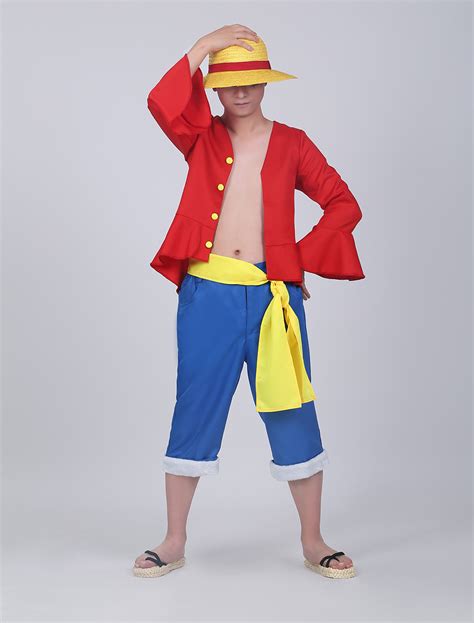 One Piece Luffy Cosplay Costume Halloween - Cosplayshow.com