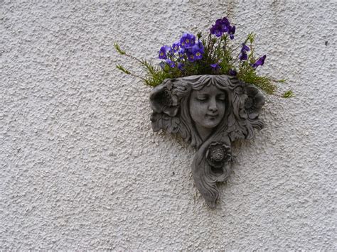 Wall Flower Decoration Free Stock Photo - Public Domain Pictures