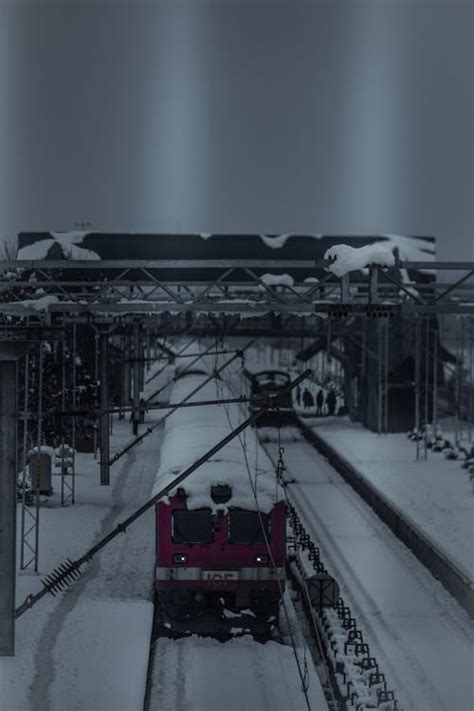 Train Covered with Snow · Free Stock Photo