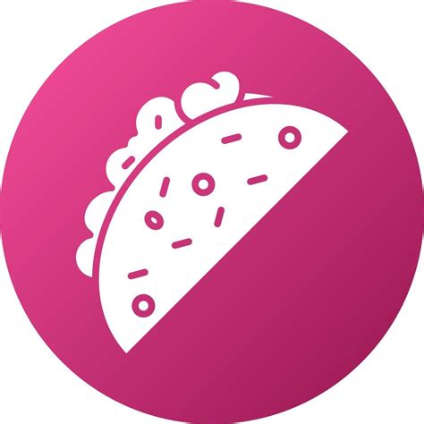 Taco Icon Style 21803357 Vector Art at Vecteezy