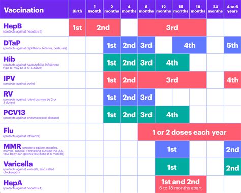 Vaccine Schedule For Children | Examples and Forms