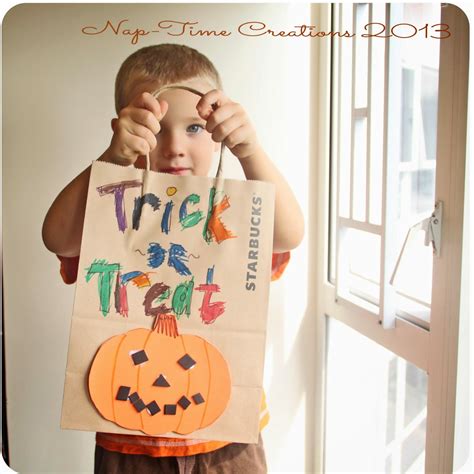 DIY Halloween Treat Bags {easy kids craft} - Life Sew Savory