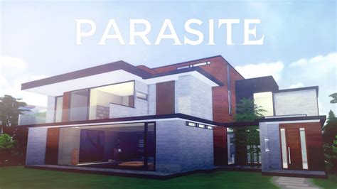Parasite House Architecture in The Sims 4 | Speed Build | W/CC + Links | Part 1/2 - YouTube
