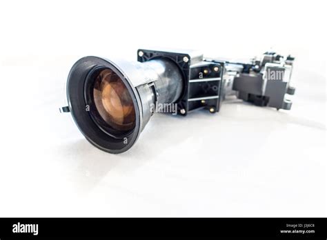 Parts of a projector Stock Photo - Alamy